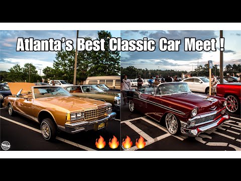 Whips by Wade : Atlanta's Classy Classic Thursdays Meet - Muscle Cars & Convertible Box Chevy!