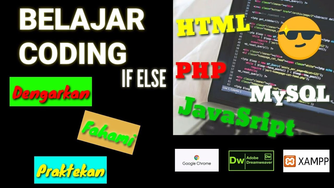 Belajar Bahasa Pemrograman PHP untuk Pemula (Fungsi IF ELSE) | Part 3