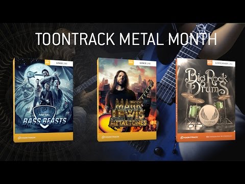 Toontrack Metal Month - 2016
