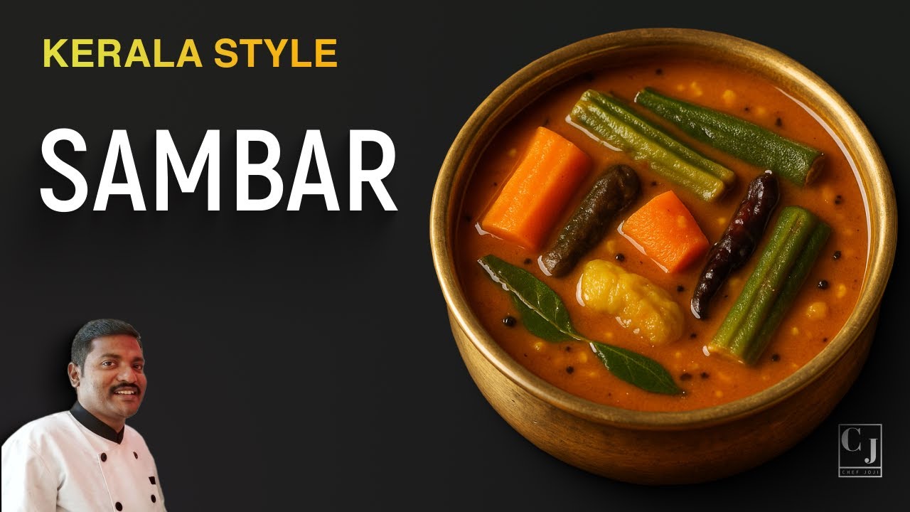 Kerala Sambar | Onam Sadya Special | Chef Joji