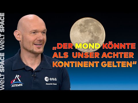 ESA-ASTRONAUT ALEXANDER GERST: Warum der Mond-Südpol im Fokus der Artemis-Mission steht | SPACE News