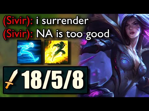 Best Riven NA plays Kaisa in Korean Master Tier and completely destroys enemies
