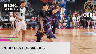 Tavian Dunn-Martin leads the CEBL's top plays of week 6 | #CBCSports
