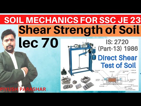 INTRODUCTION TO SOIL MECHANICS Soil Mechanics for GATE ESE SSC JE STATE AE JE RRB JE