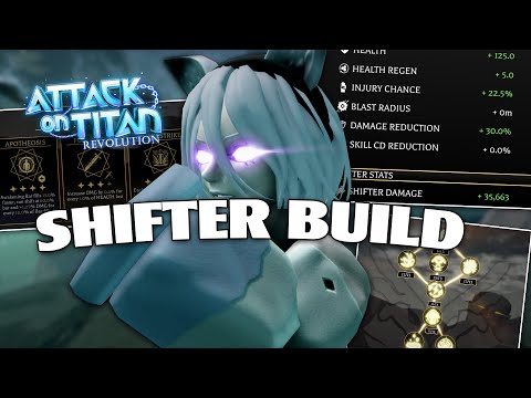 AOT Revolution Female Titan Shifter Build!