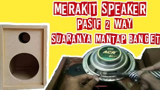 Download lagu ASSEMBLE YOUR OWN 2-WAY PASSIVE SPEAKER!!! EASY AND SIMPLE. mp3