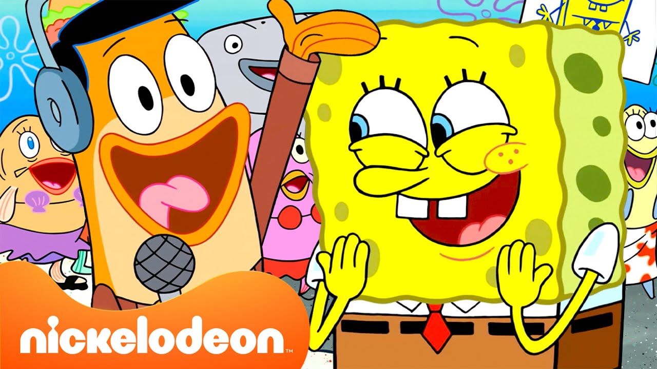 SpongeBob | Momen paling bahagia SpongeBob 🤩 | 80 menit | Nickelodeon Bahasa