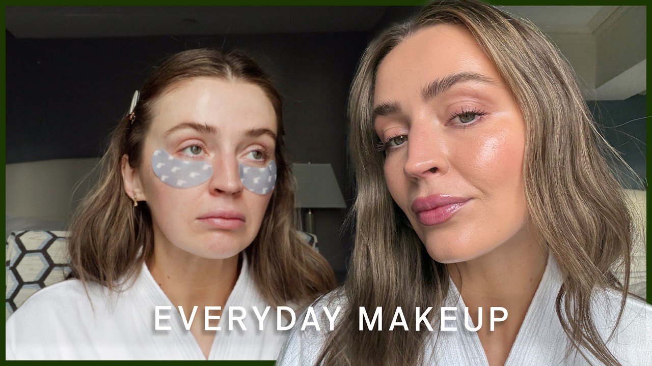 glowing makeup for dry winter skin ❄️✨