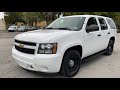 2012 Chevrolet Tahoe Police PPV full walkaround