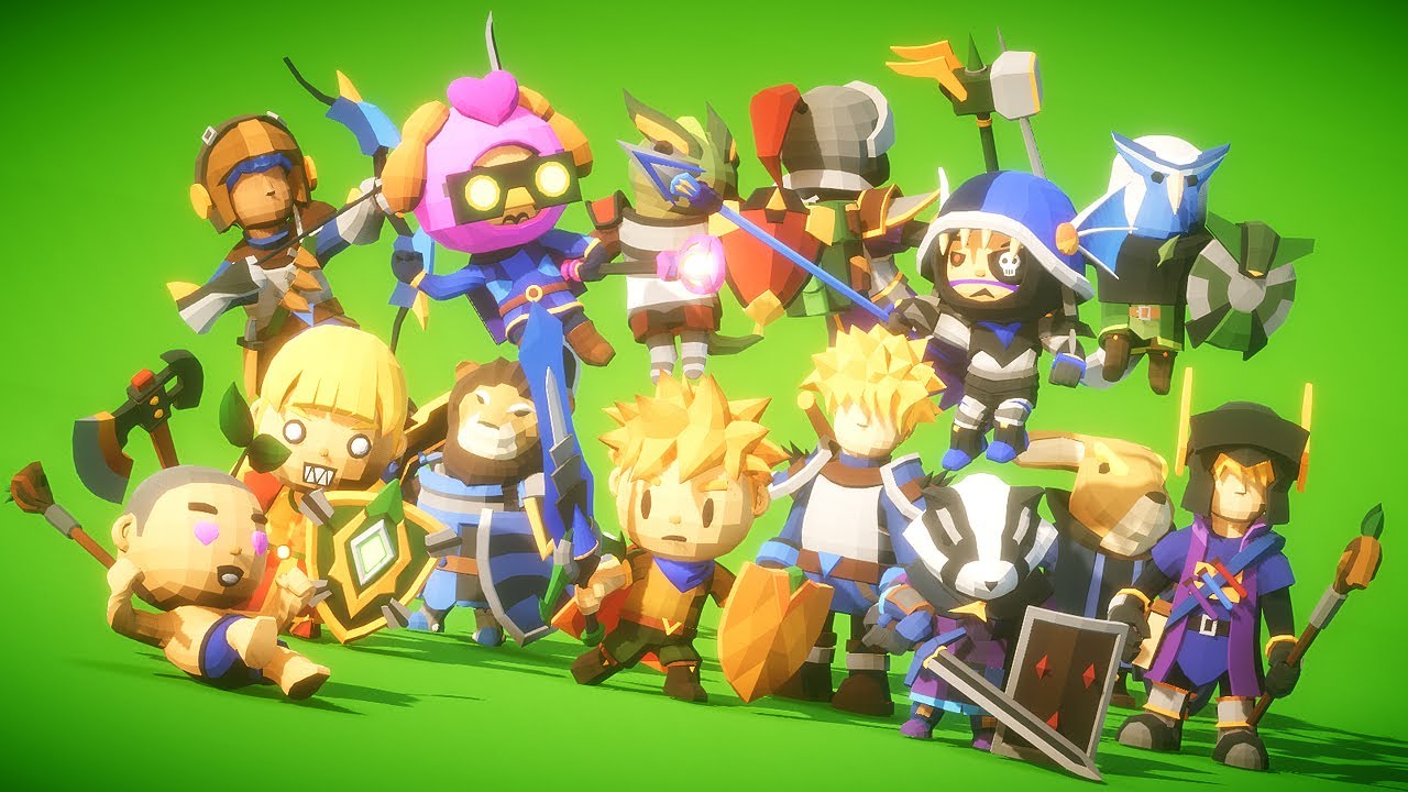 RPG Modular Hero Bundle Polyart