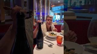 Cruise Dining HACK + What is FIANO wine? 🍝🚢 #shorts