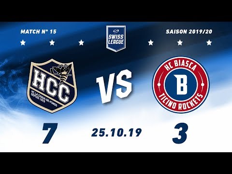 25.10.2019 HC La Chaux-de-Fonds - HCB Ticino Rockets (7-3)