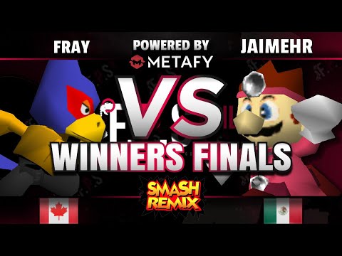 FPS4 Online - Fray (Falco) vs. JaimeHR (Dr. Mario/Dark Samus/Falcon) - Smash Remix W. Finals