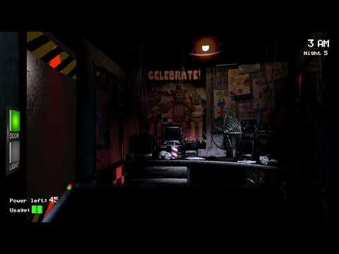 Five Nights at Freddy's night 5 gameplay walkthrough fnaf