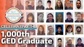 Celebrating the 1,000th GED Graduate