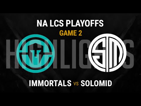 Immortals vs TSM Highlights Game 2 - Semi-final NA LCS Playoffs Spring 2016 - IMT vs TSM G2