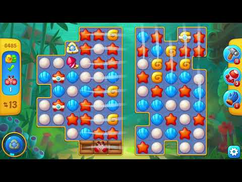 [FISHDOM Walkthrough] Level 6485 (Qua màn - Fishdom)