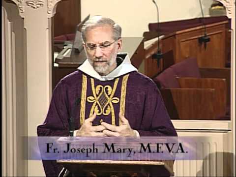 Homilia 2012-03-14 - el P Joseph Mary MFVA
