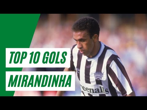 Top 10: Gols de MIRANDINHA - Os MELHORES GOLS da carreira de MIRANDINHA