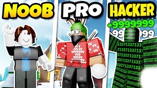 Roblox Noob Vs Pro Vs Hacker Free Video Search Site Findclip - noob vs pro vs hacker snowman simulator roblox