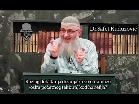 Razlog dokidanja dizanja ruku u namazu (osim početnog tekbira) kod hanefija?