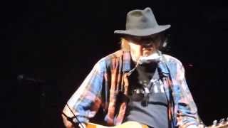 Neil Young After The Goldrush/Hey Hey, My My/Helpless Live 2015