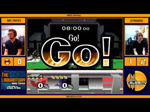 S@LT #92 | Ozymandias (Fox) vs NBR|Panties (Falcon) - Winners Semi Finals - SSBM Singles