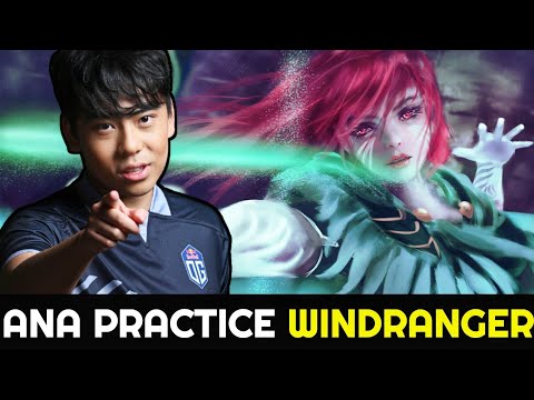 ANA hard practice W33 Signature Hero - Windranger 7.27 Dota 2