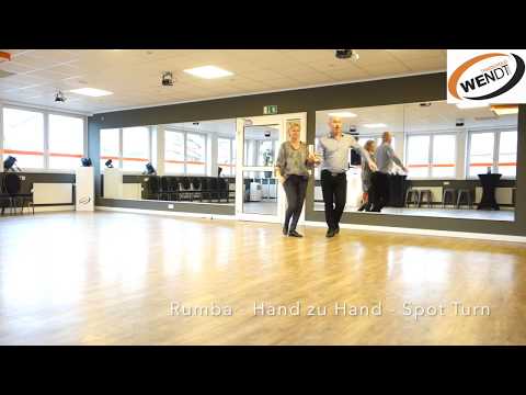Rumba - Tanzkurs - Basic Part 3 - Hand zu Hand | Spot Turn