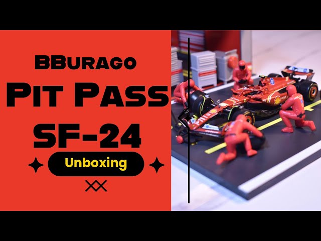 Vídeo relacionado con OPO 10 - Coche de Fórmula 1 Compatible con Red Bull Pit Stop Diorama MAX Verstappen #1 Campeón del Mundo de Fórmula 1 2024 + 6 Figuras a Escala 1/43 Bburago 38453