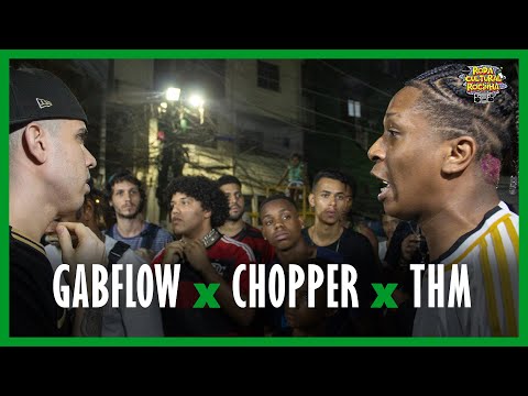 (DOUBLE TREE) GABFLOW x CHOPPER x THM - 1ª FASE - 160ª EDIÇÃO -  Roda Cultural da Rocinha