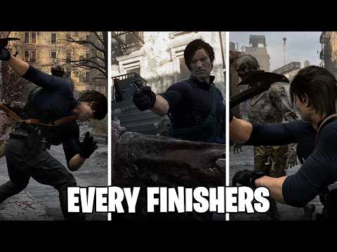 Resident Evil Requiem – All Finishers & Combat Moves