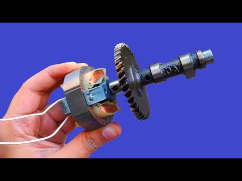 Convert 220v 1000W AC Air Blower to 12v DC Motor Blower Runs on Battery The Professor HINDI