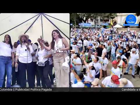 Paloma Valencia en Vivo desde Andes, Antioquia