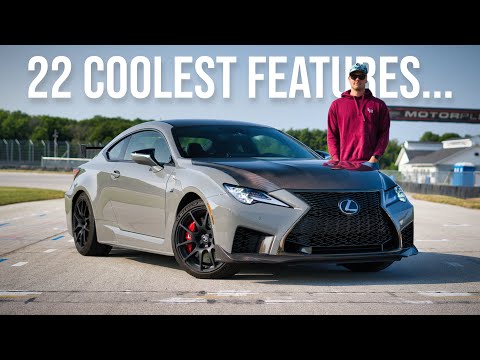 2023 Lexus RCF Track Edition - 22 INTERESTING FEATURES