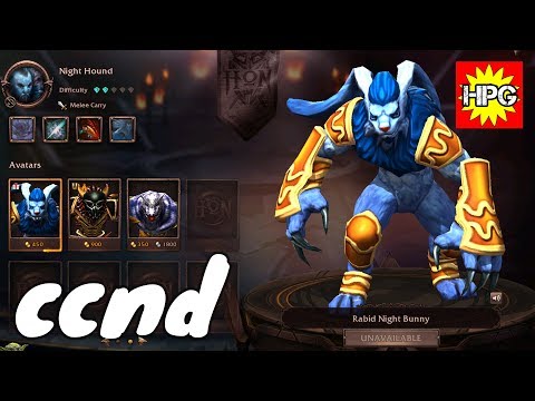 HoN Pro Night Hound Gameplay / ccnd / Legendary II