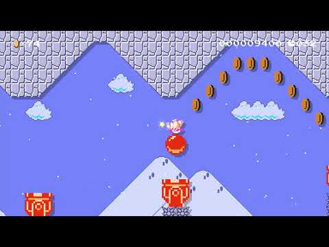 happy new year! [speedrun 40s] by valengame 🍄 Super Mario Maker 2 #alp