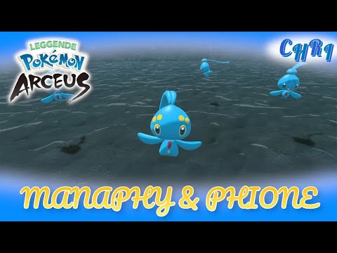 COME CATTURARE MANAPHY E PHIONE! - Leggende Pokémon: Arceus