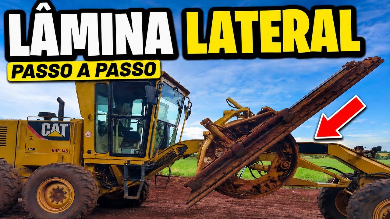 Como fazer o deslocamento lateral da lâmina da Patrola!