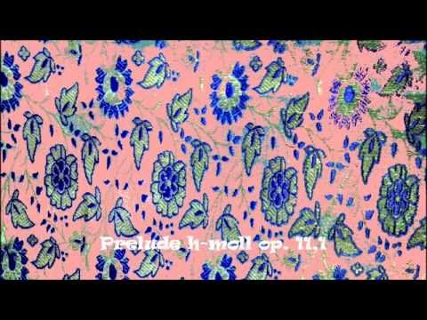 Liadov prélude in b minor op.11 no.1