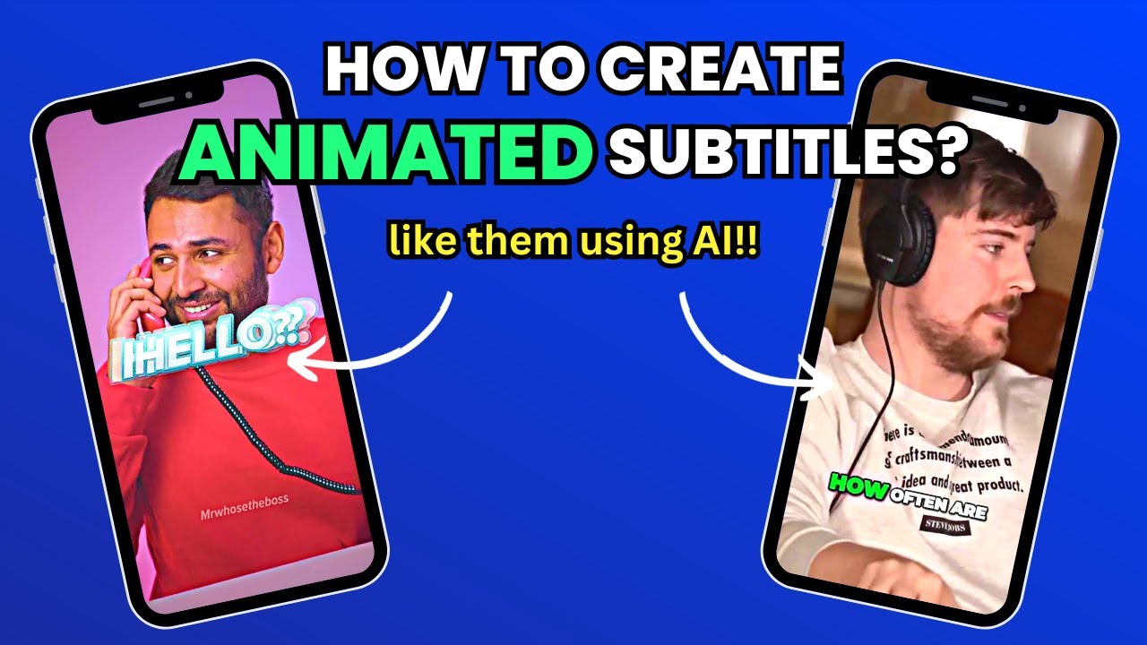 Animaker’s Subtitle Generator tutorial