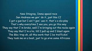 BlocBoy JB - Go Dj - Lil Wayne Tribute - lyrics [ Official Song ] Lyrics / lyrics video