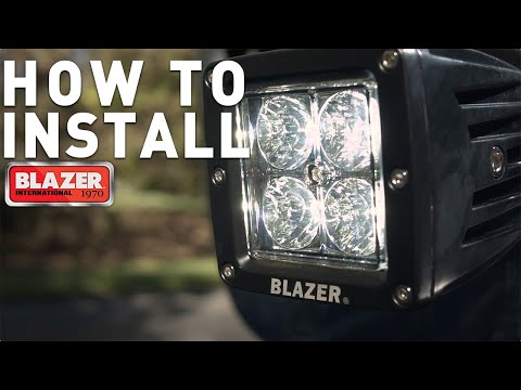 2 In. LED Cube Installation | C3072K | Blazer International