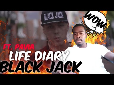 AMERICAN REACTS TO UK RAPPERS Black Jack UK FT. Pavia - Life Diary