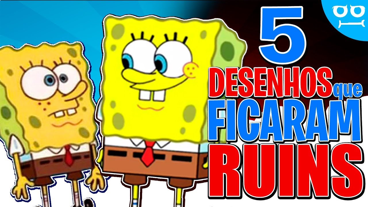 5 DESENHOS que FICARAM RUINS
