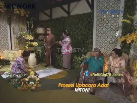 [FULL] EKSKLUSIF!!! JANJI SUCI RAFII & NAGITA PROSESI UPACARA ADAT MITONI - SELAMATAN 7 BULANAN