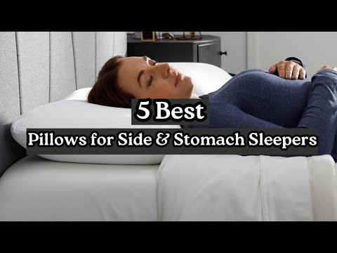 Top 5 Best Pillows for Side & Stomach Sleepers 2025 | Neck Pain Relief & All-Night Comfort
