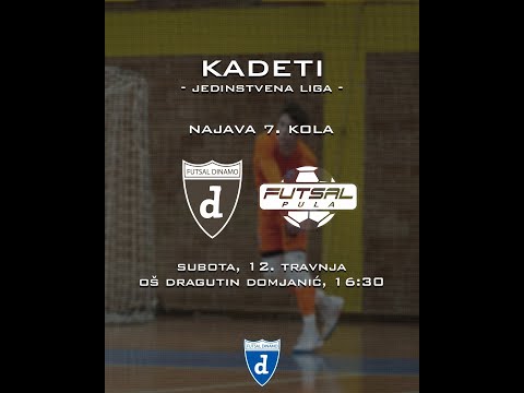 1. HMNL, KADETI, 7. kolo, Futsal Dinamo - Stanoinvest Futsal Pula