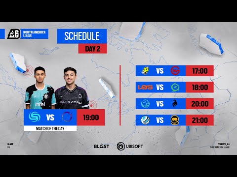 BLAST R6 | North American League 2024 - Stage 1 - Day 2