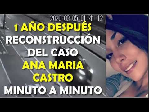 One year after the loss of Ana Maria Castro, the entire reconstruction and videos from the night ...